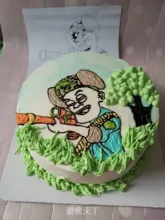 Make Skinny birthday cake step 14