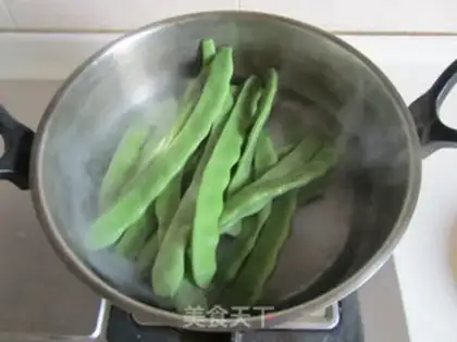 Make Sword bean fried meat step 0