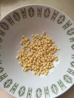 Make Milky green beans step 1