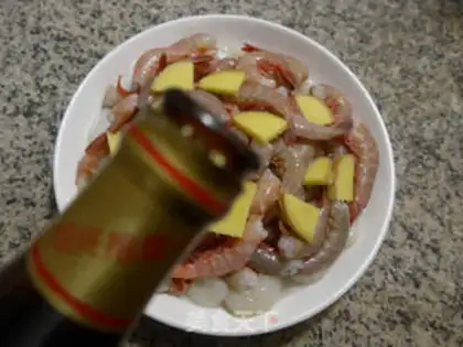 Make Shrimp veggie eggs step 4