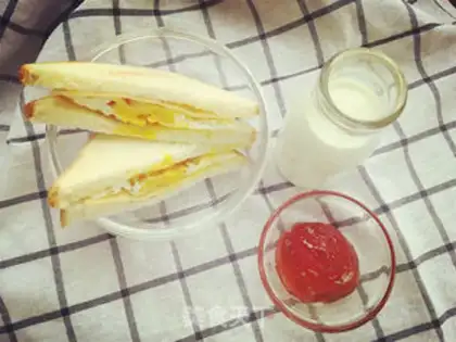 Make Full cheese toast step 1