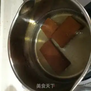 Make Red bean coconut horse hoof cake step 6