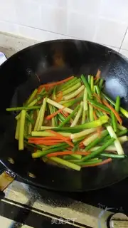 Make Carrot and garlic step 4