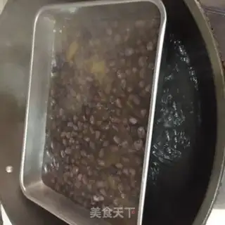 Make Red bean coconut horse hoof cake step 13