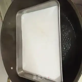 Make Red bean coconut horse hoof cake step 14