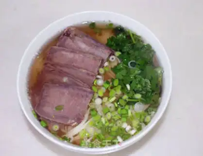 Make Fresh beef noodles step 8