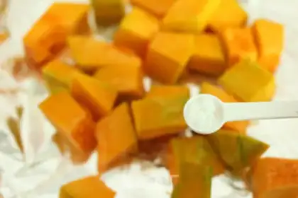 Make Butter pumpkin soup step 1