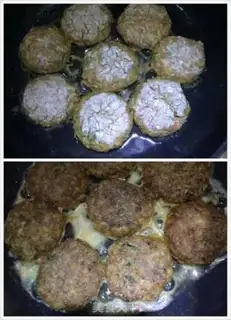Make Beef cake step 8