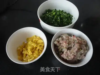 Make Shrimp-skinned pan paste step 1