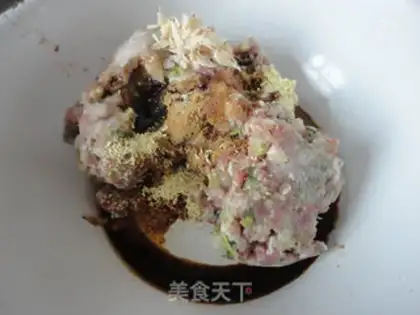 Make Shrimp-skinned pan paste step 2