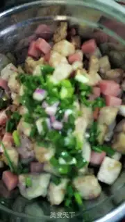Make Zhangqing taco cake step 9