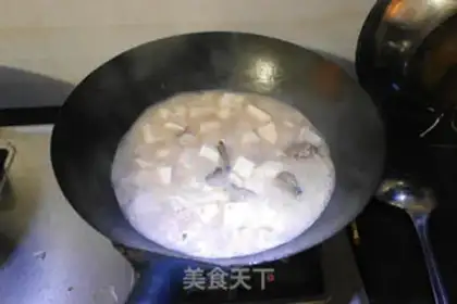 Make Tofu soup step 4