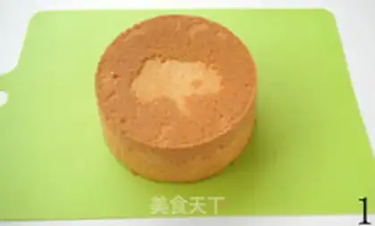 Make Straight corner cream cake step 0