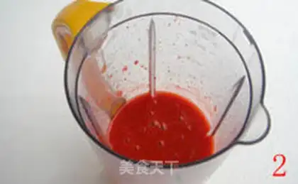 Make Strawberry Cheesemus step 1