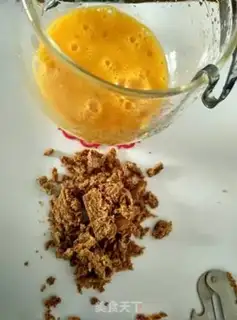 Make Red sugar omelet step 4