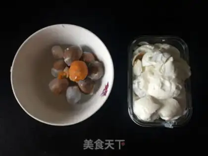 Make The pine balls, the yellow pack step 9
