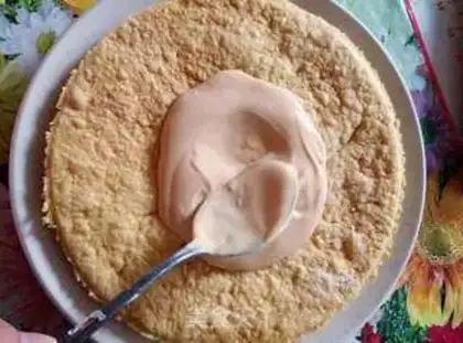 Make Russian honey cake step 9