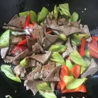 Make Paprika fried liver step 5
