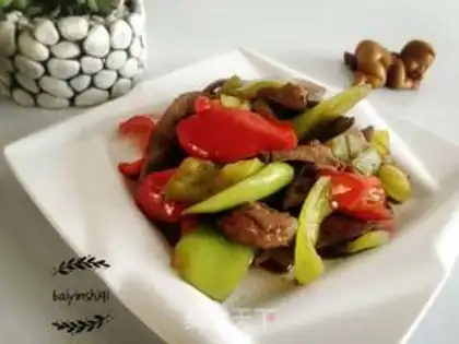 Make Paprika fried liver step 6
