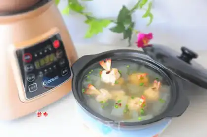 Make Pork shrimp mashed soup step 12