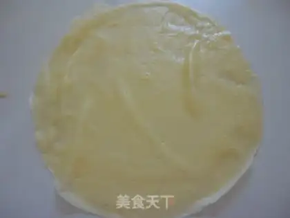 Make Mango lasagna cake step 4