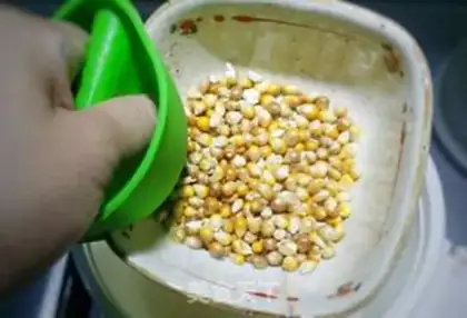 Make No oil, no sugar popcorn step 6