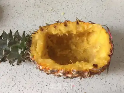 Make Pineapple rice step 5