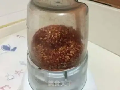 Make Secret pepper oil step 5