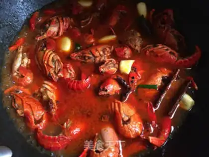 Make Spicy lobster step 5