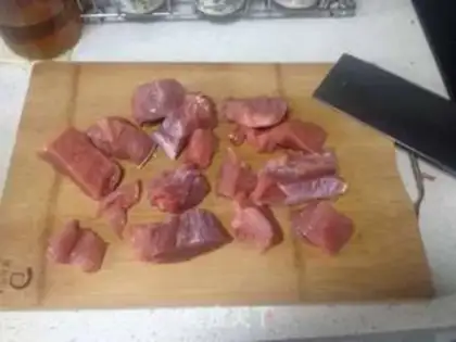 Make Meat pine step 0