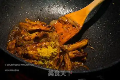 Make The honey onions broke their wings step 13