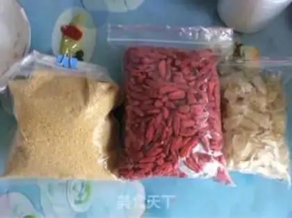 Make Little rice porridge step 0