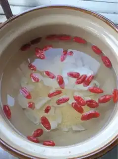 Make Little rice porridge step 2