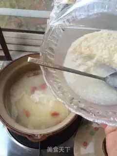 Make Little rice porridge step 6