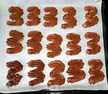 Make Vienna Coco Cookie step 5