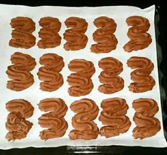 Make Vienna Coco Cookie step 6
