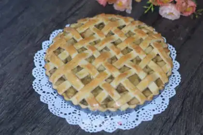 Make Sweet apple pie step 15