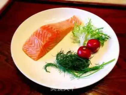 Make Salad salmon step 0