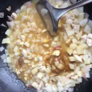 Make Curry pasta step 6