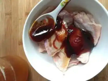 Make Honey chicken wings step 1