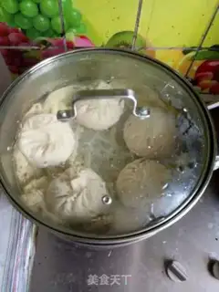 Make Pork buns step 11