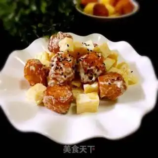 Make Pineapple and shrimp step 7