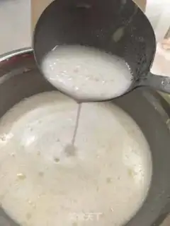 Make Egg sausage powder step 3