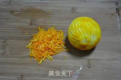 Make Chinese orange toast step 0