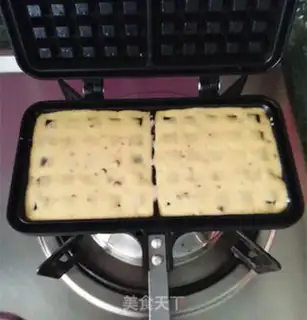 Make Cranberry waffles step 10
