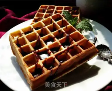 Make Cranberry waffles step 14