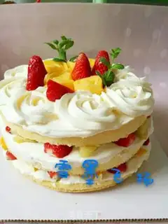 Make Fruitless cake step 15
