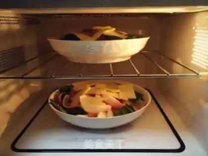 Make Microwave cheese rice step 3