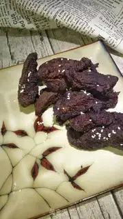 Make My homemade hand tore beef jerky step 11