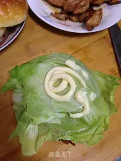 Make Chicken steak burger fork step 14